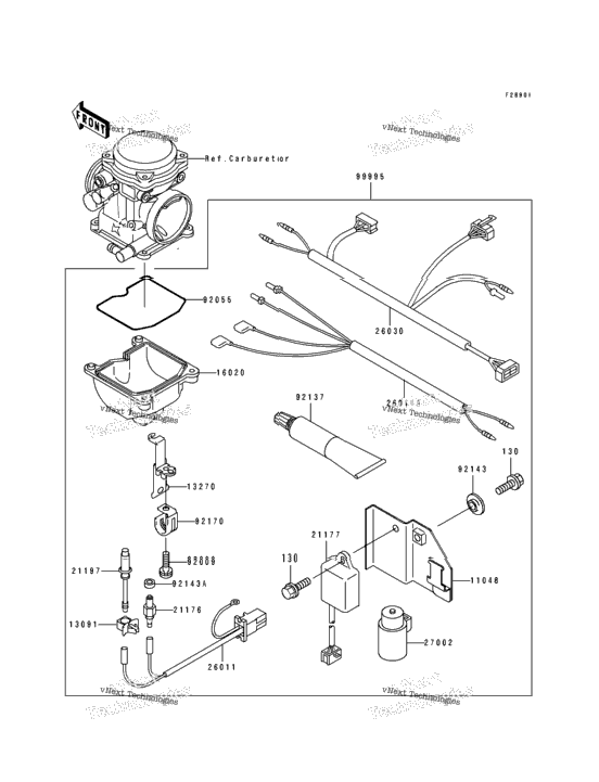 Optional Parts (Carburetor)(Klf400-B1/B2)