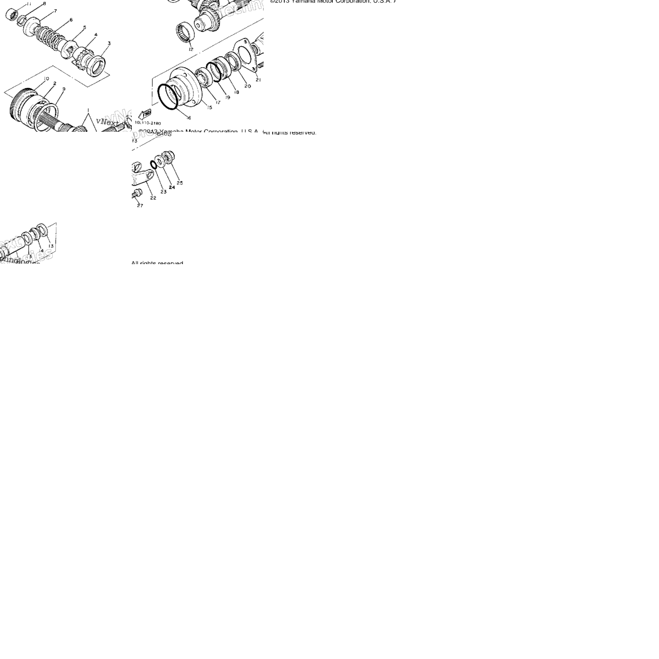 Middle Drive Gear