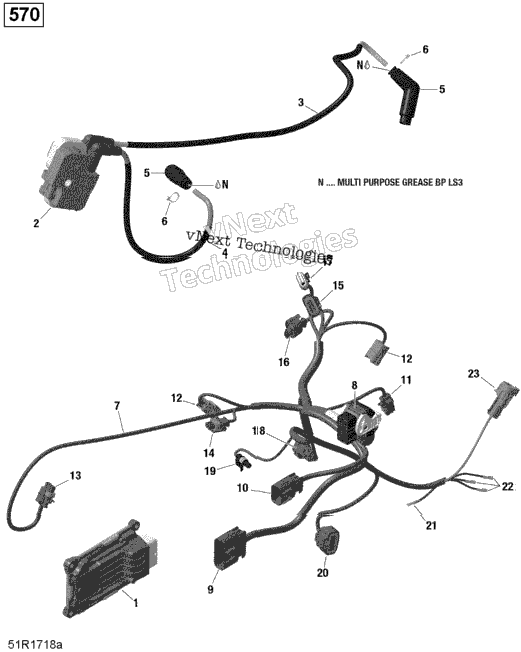 Rotax - Engine Harness And Electronic Module
