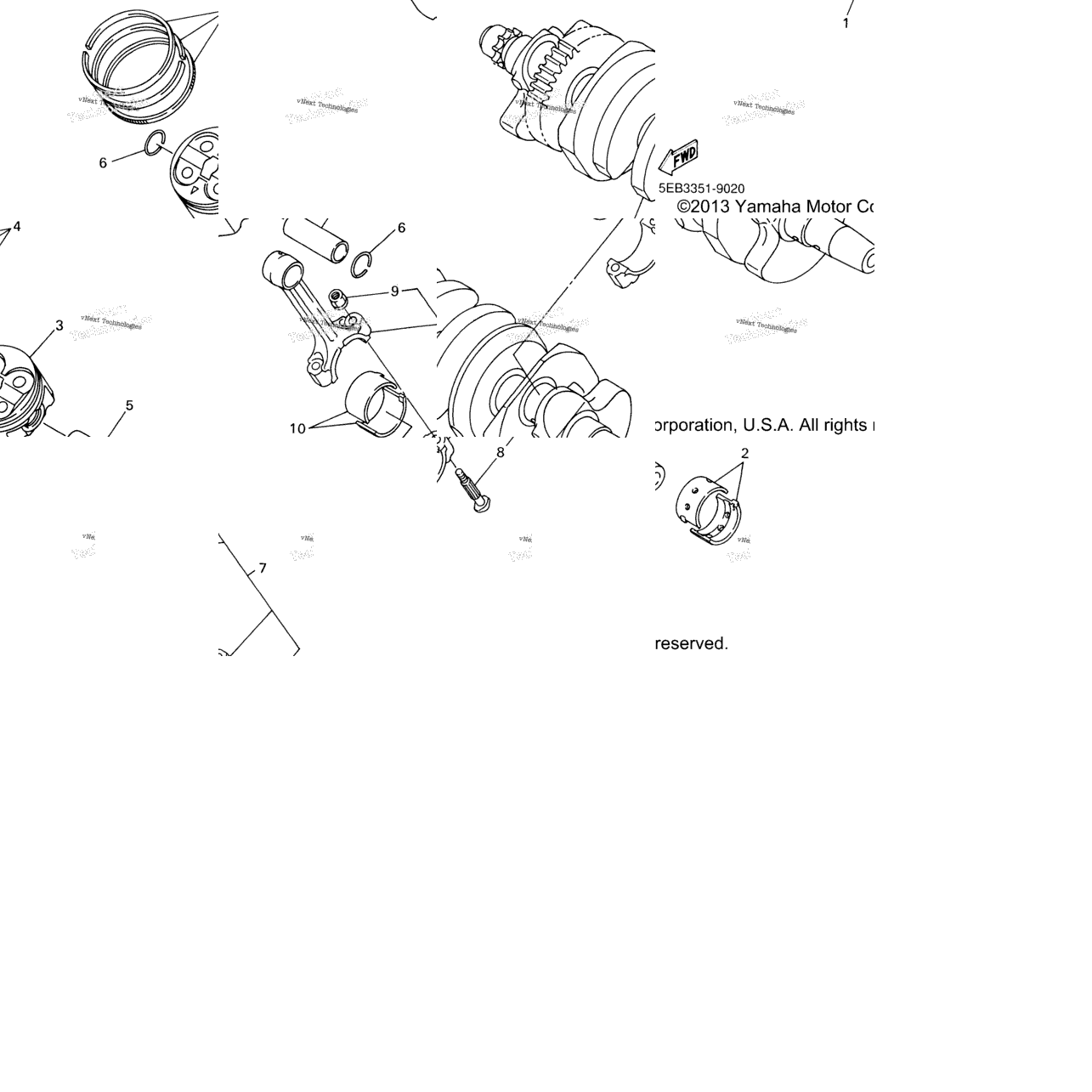 Crankshaft Piston