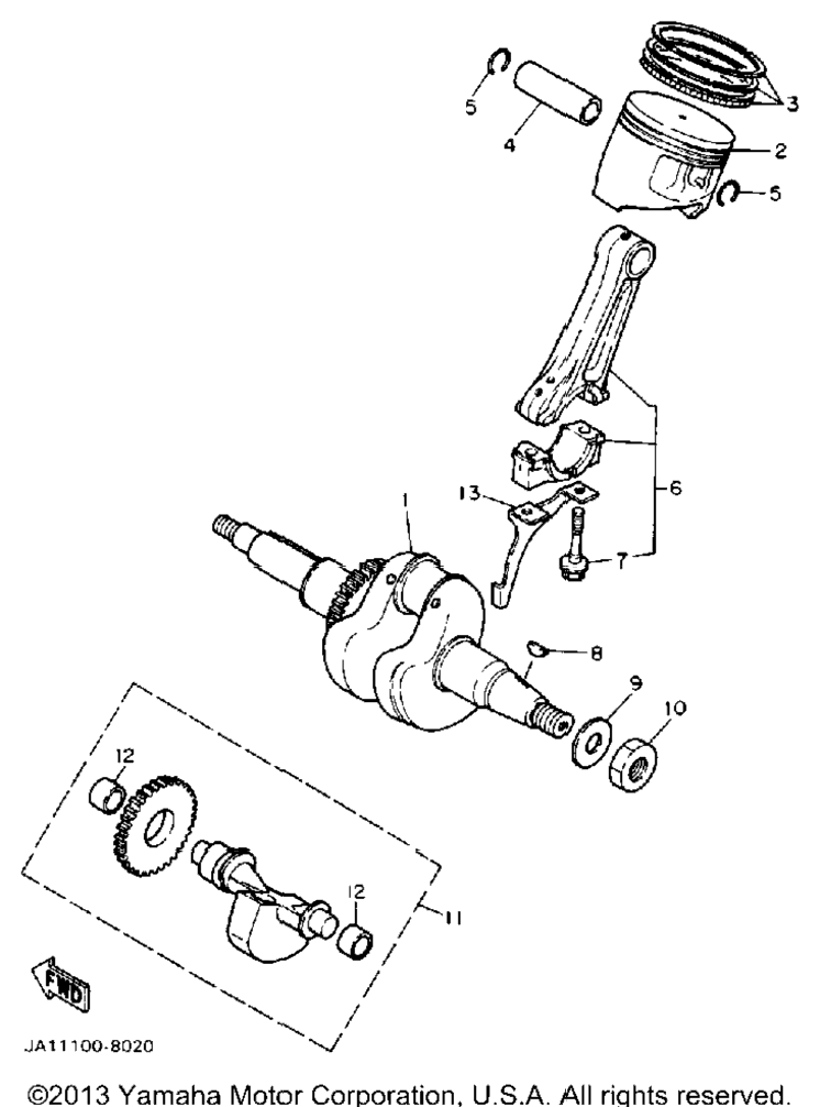 Crankshaft Piston