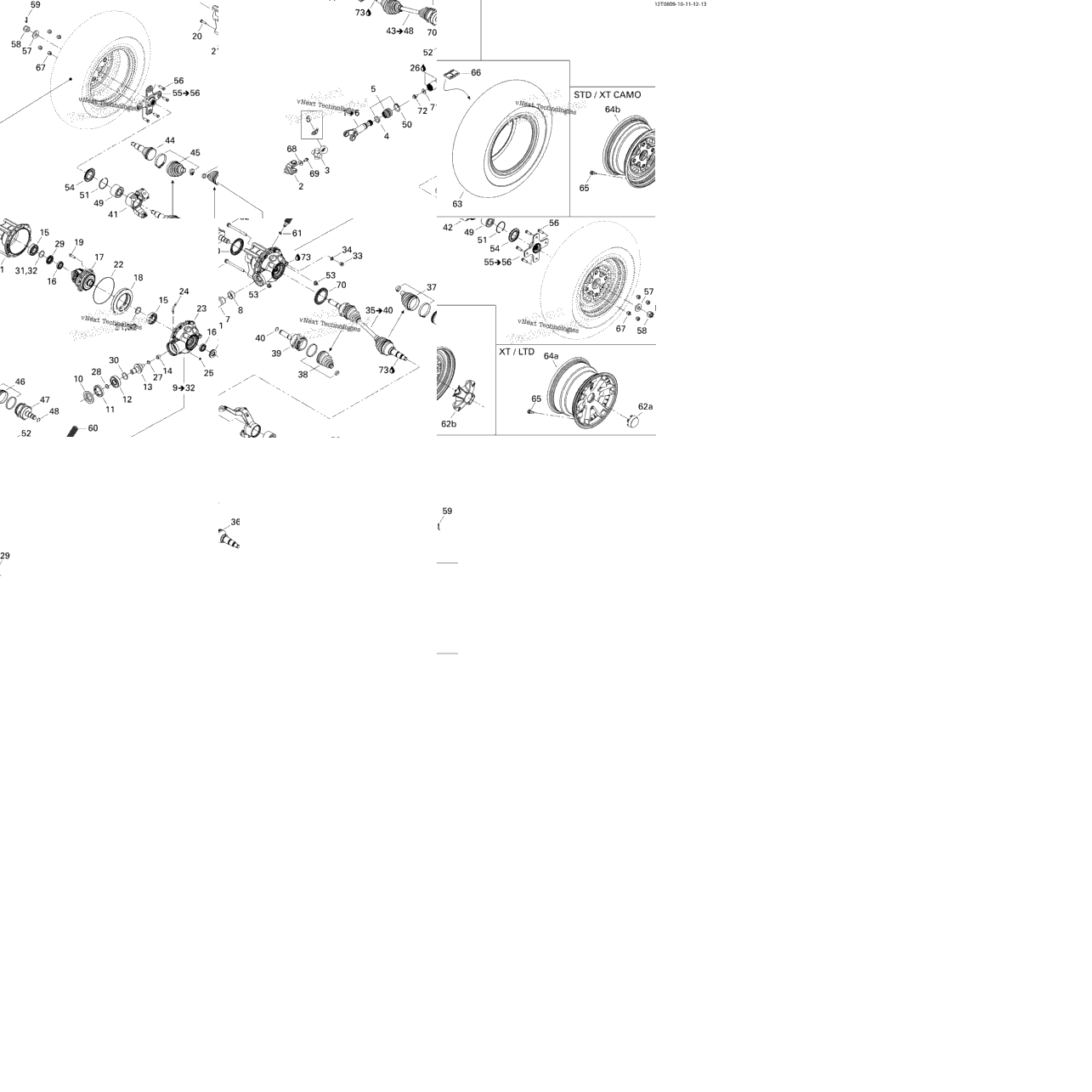 Drive System, Front Std