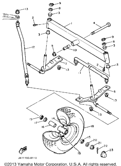 Front Suspension Wheel