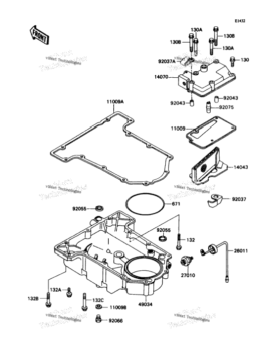Breather Cover/Oil Pan