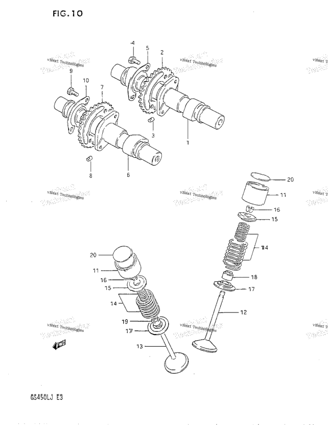 Cam Shaft - Valve
