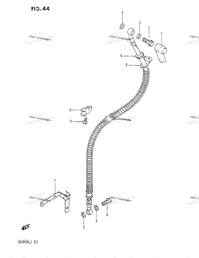 Front Brake Hose