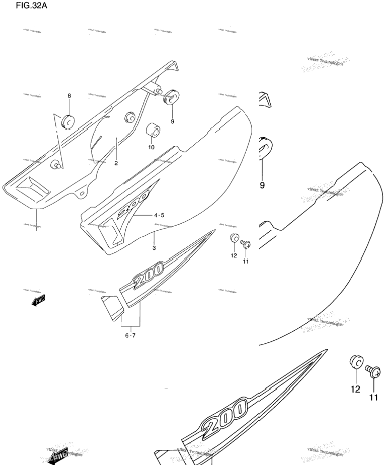 Frame Cover (Model X/Y)