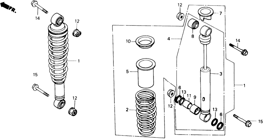 FRONT SHOCK ABSORBER