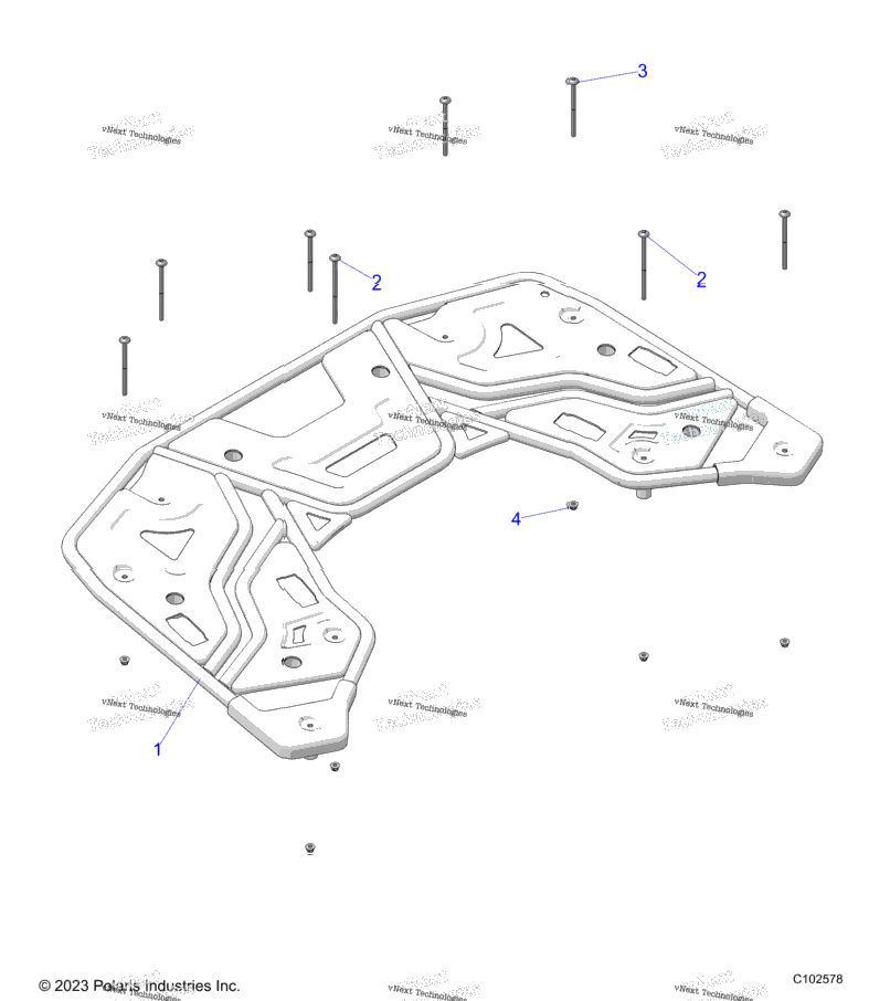 Body, Rear Rack Utility