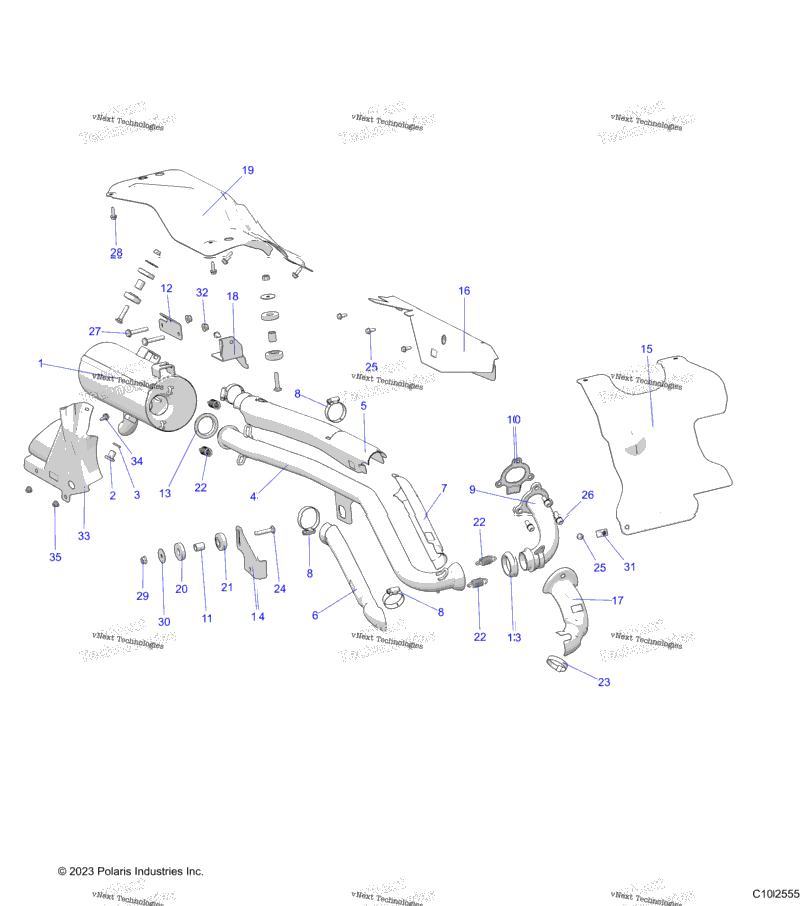 Engine, Exhaust