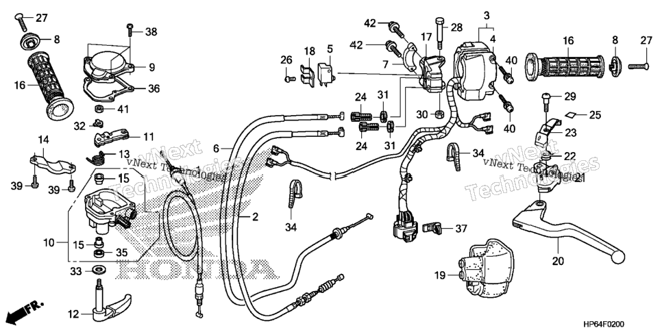 Handle Lever@Switch@Cable