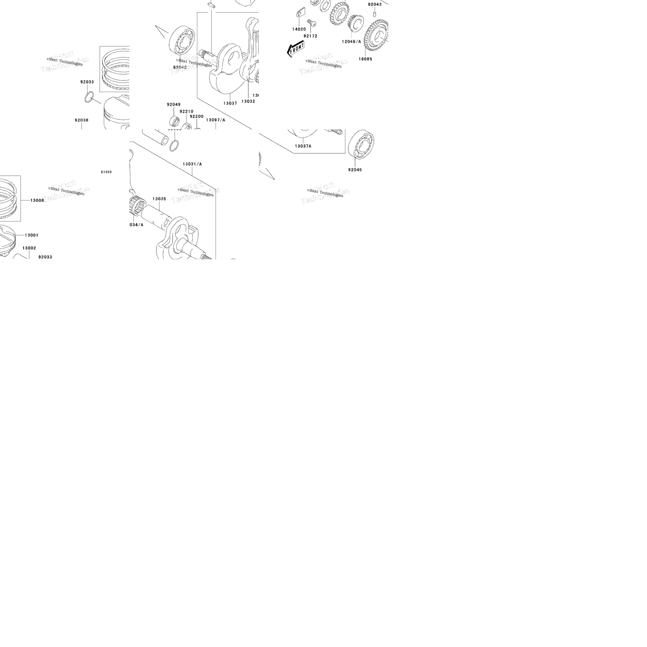 Crankshaft/Piston(S)