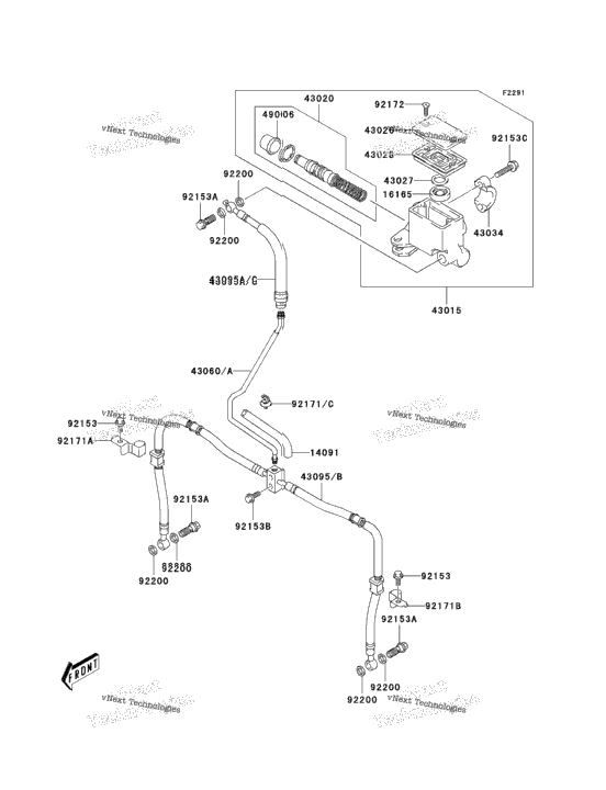 Front Master Cylinder