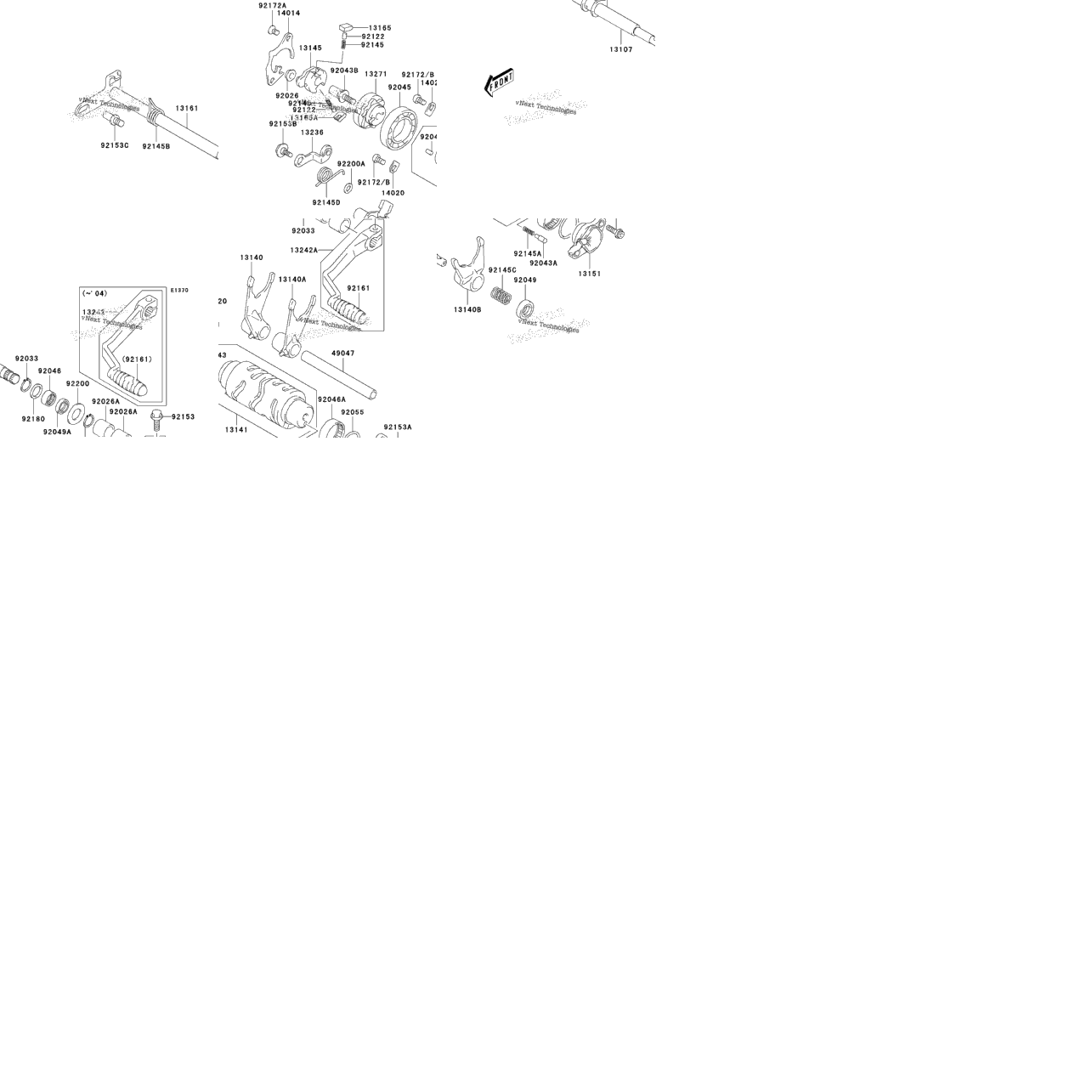 Gear Change Mechanism