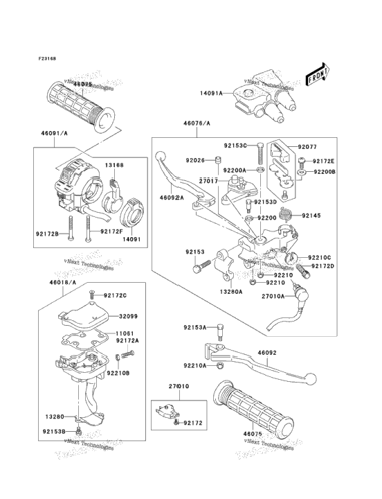 Handle Lever (A2/A3)
