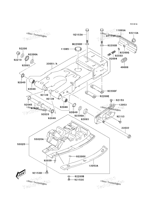 Swingarm (A2/A3)
