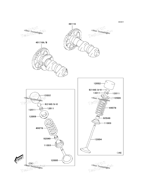 Valve(S)/Camshaft(S)