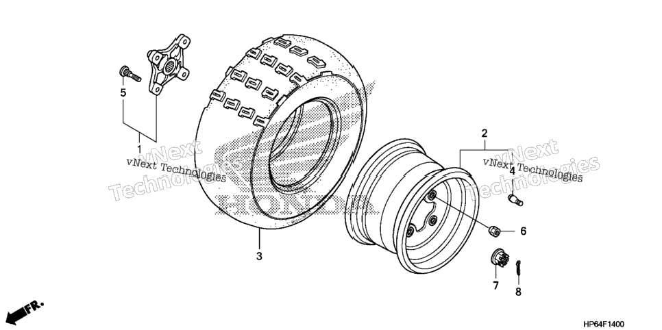 Rear Wheel