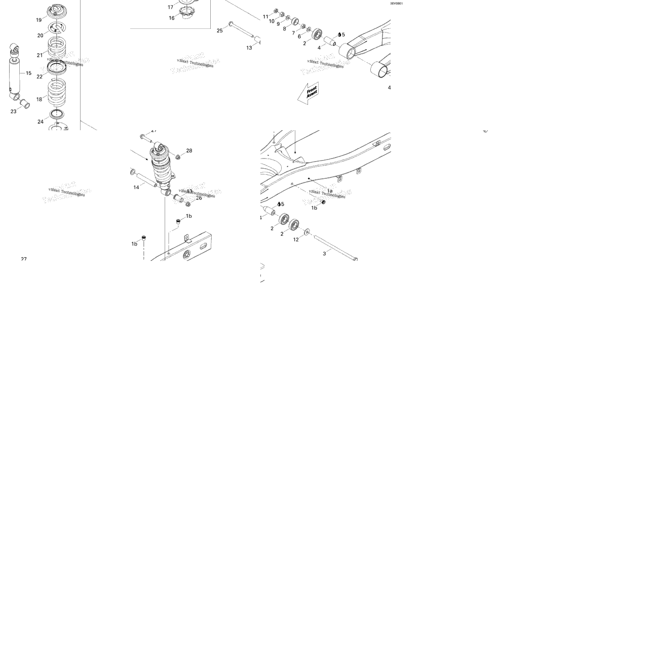 Suspension, Rear Sm5 Manual