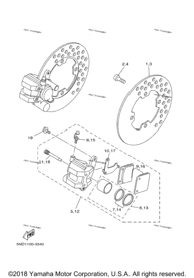 Front Brake Caliper