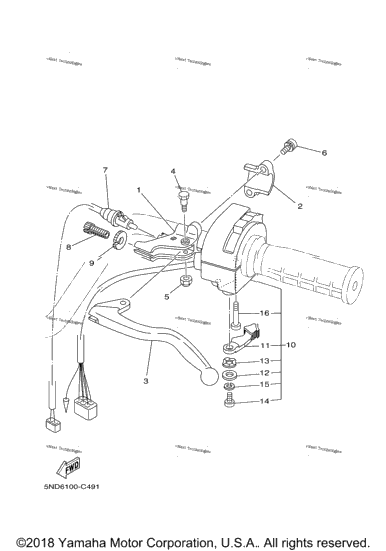 Handle Switch Lever