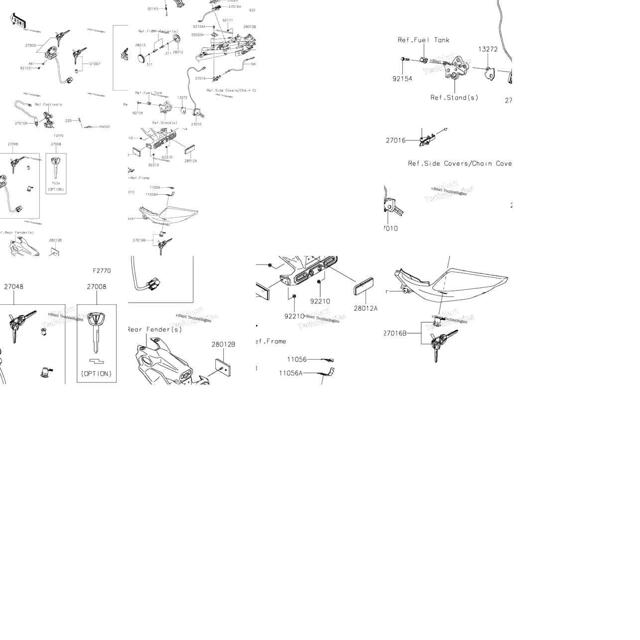 Ignition Switch/Locks/Reflectors