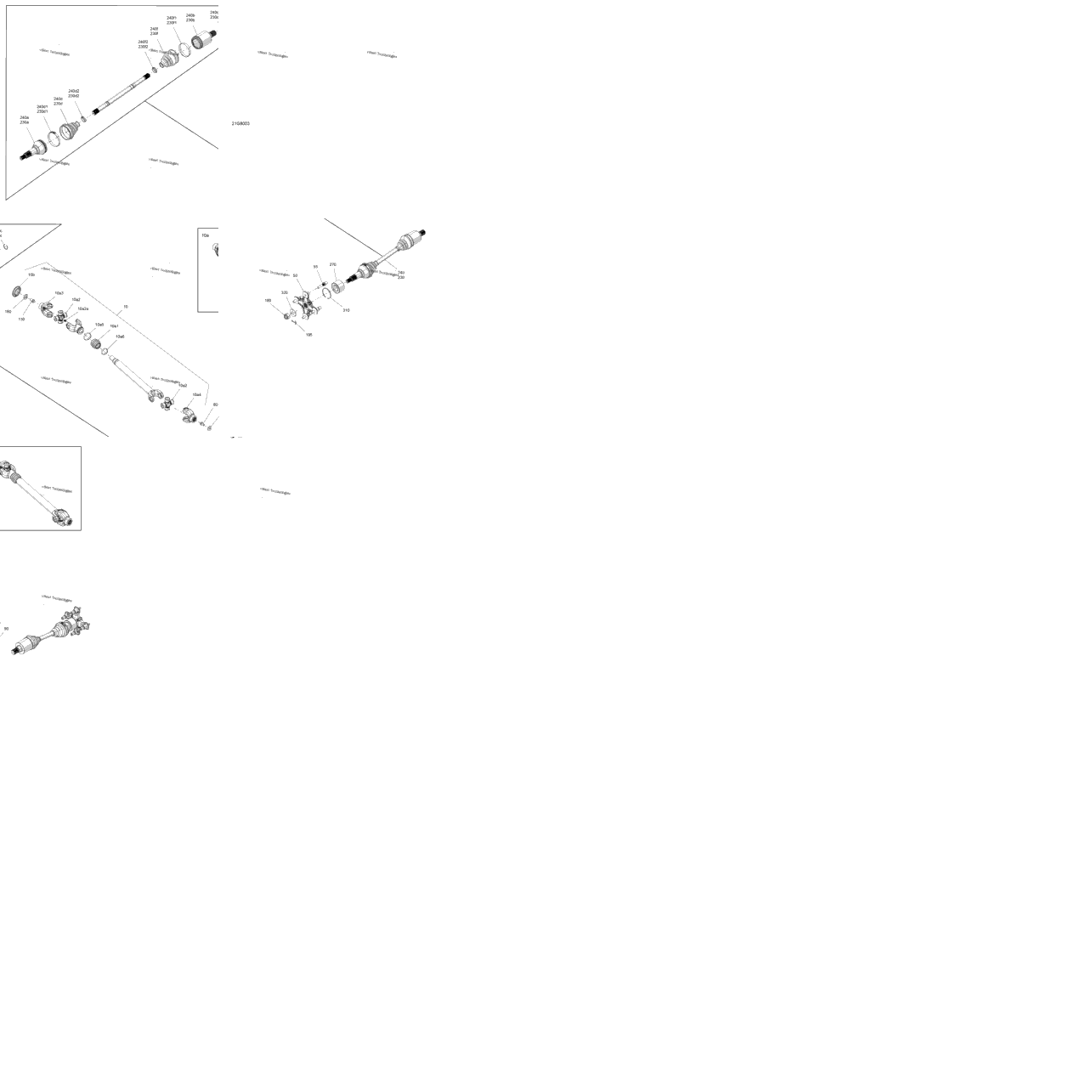 Drive - Rear - Common Parts
