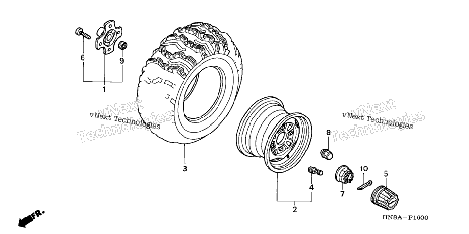 Rear Wheel