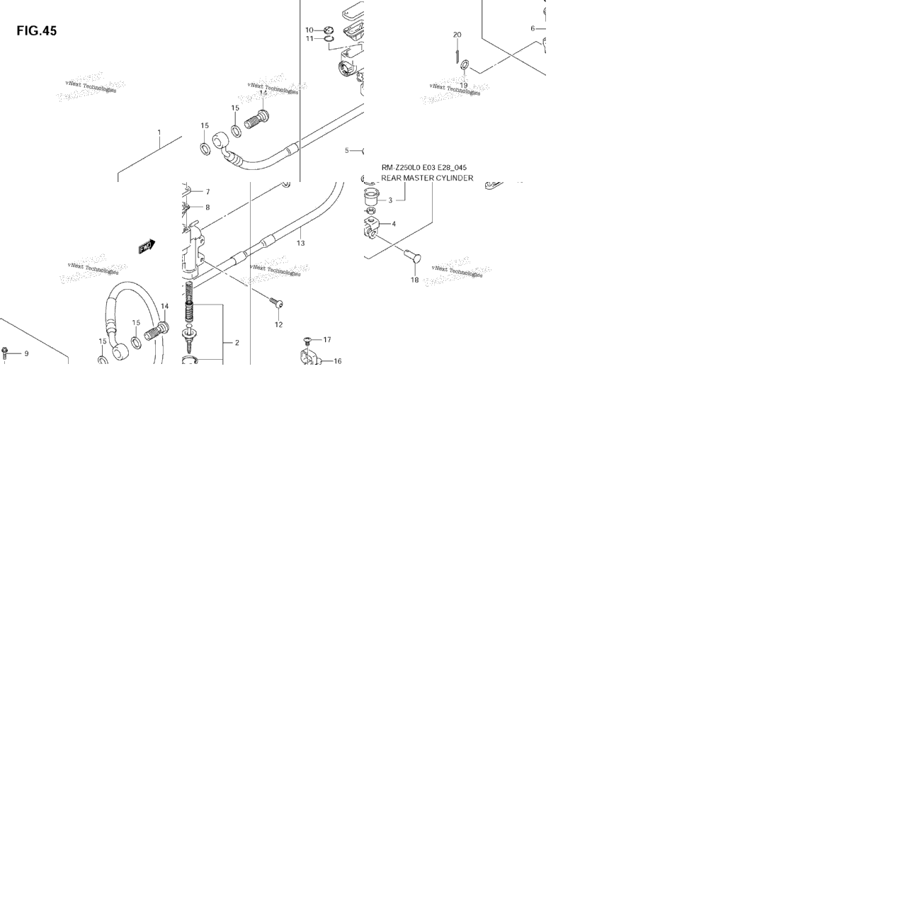 Rear Master Cylinder