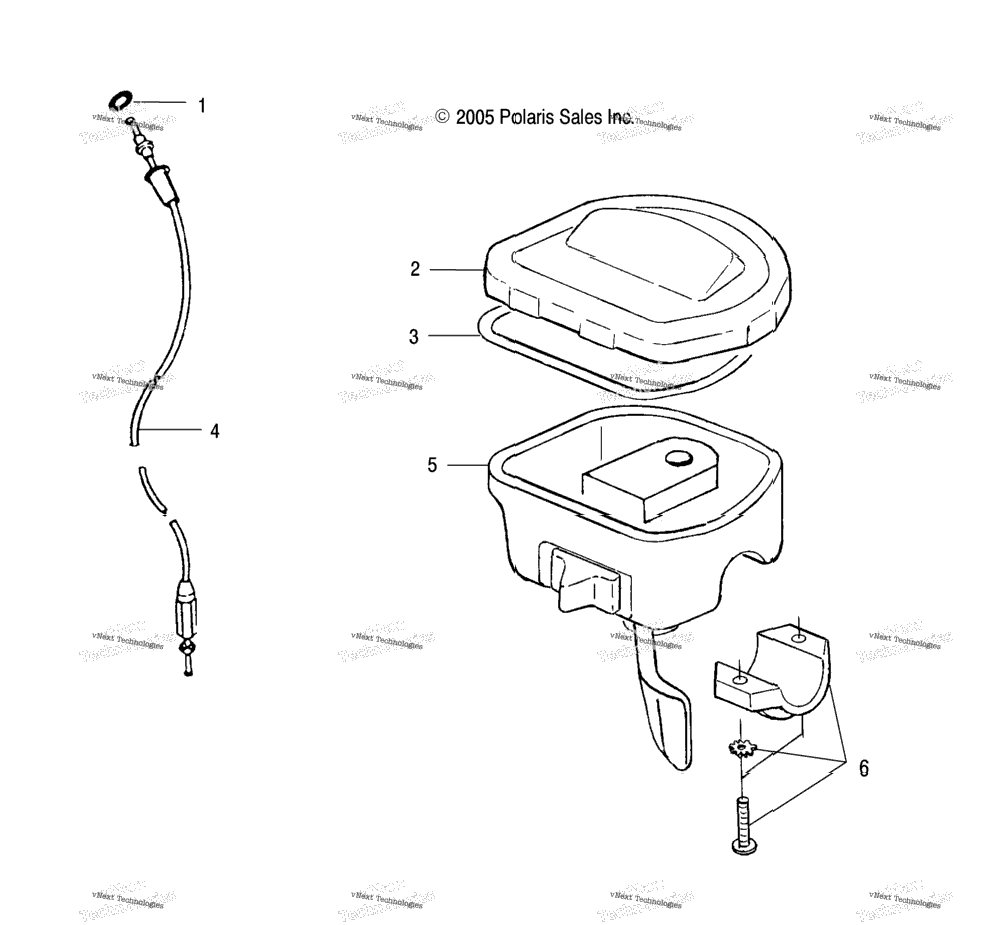 Controlsthrottle Asm/Cable