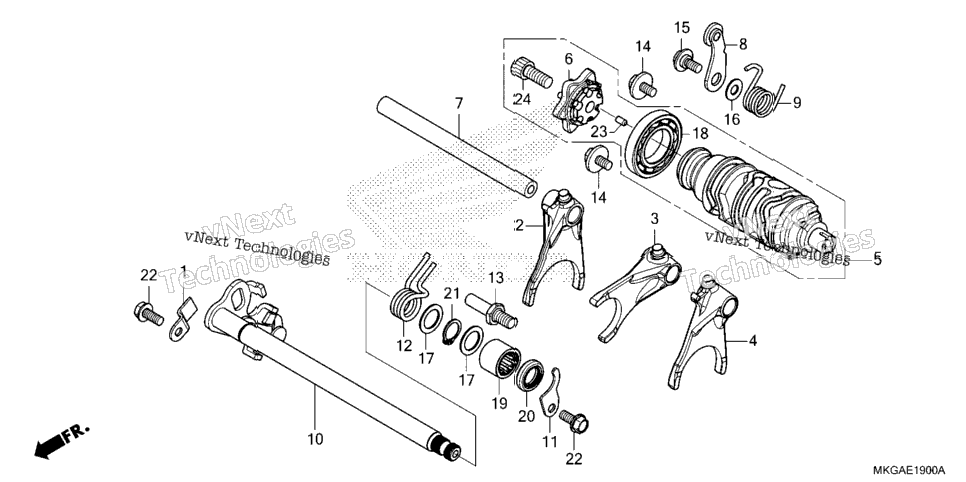 Gearshift Drum