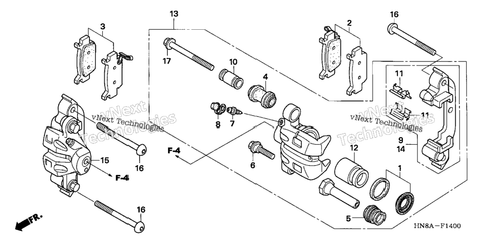 Front Brake Caliper