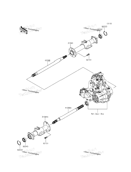 Rear Axle