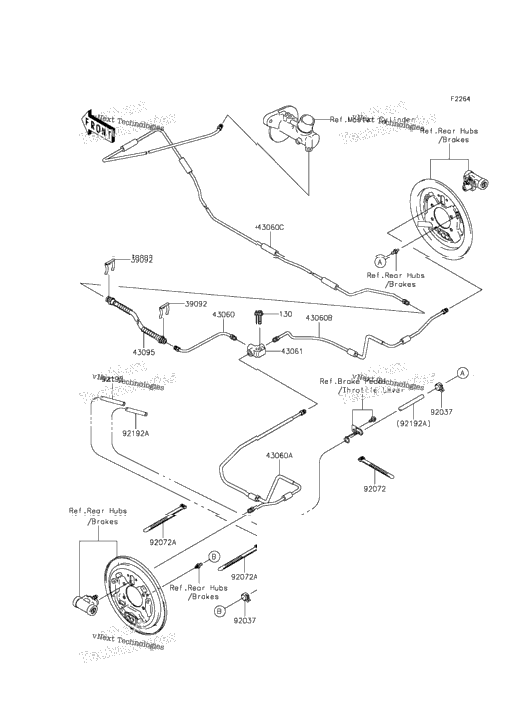 Rear Brake Piping