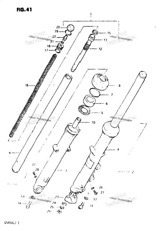 Front Fork (Model Z)