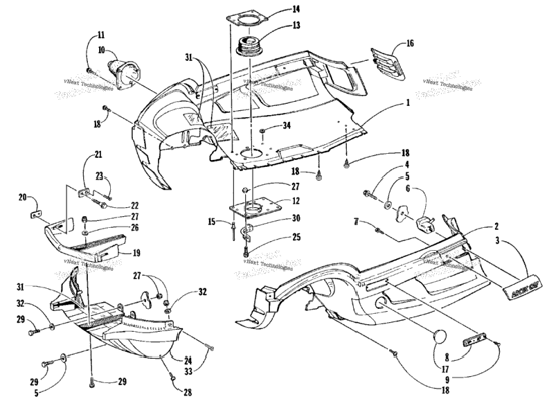 Belly Pan And Front Bumper Assembly