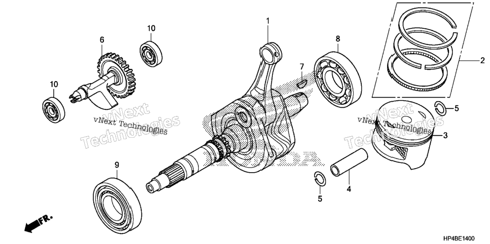 Crankshaft + Piston