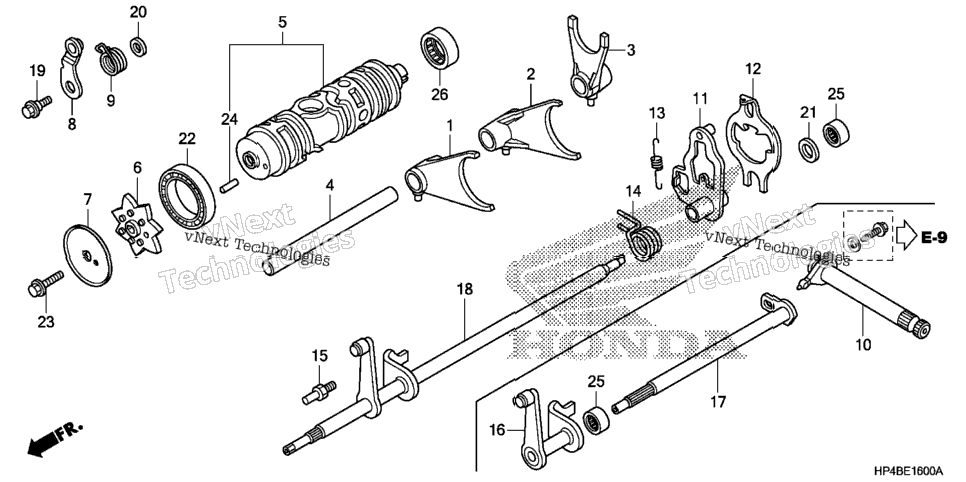 Gearshift Fork