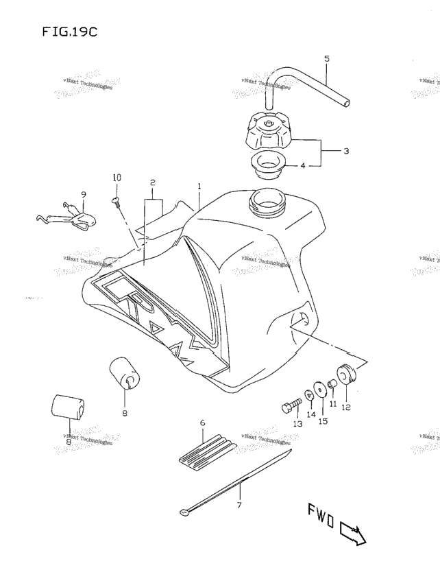 Fuel Tank (Model X)