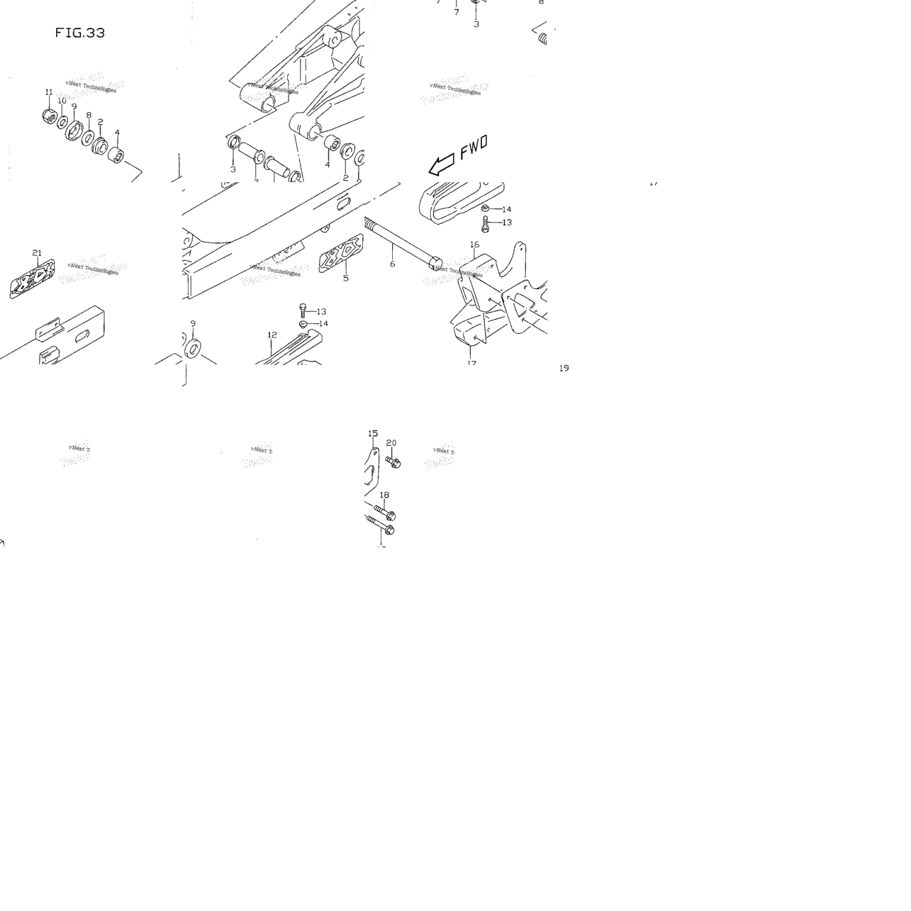 Rear Swinging Arm