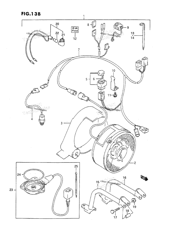 Cooling Fan (Model N/P/R/S:Optional)