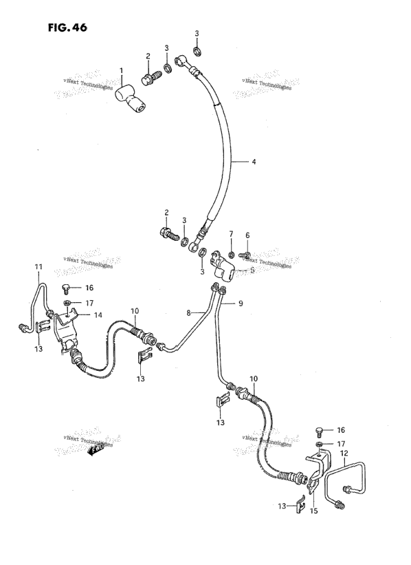 Front Brake Hose