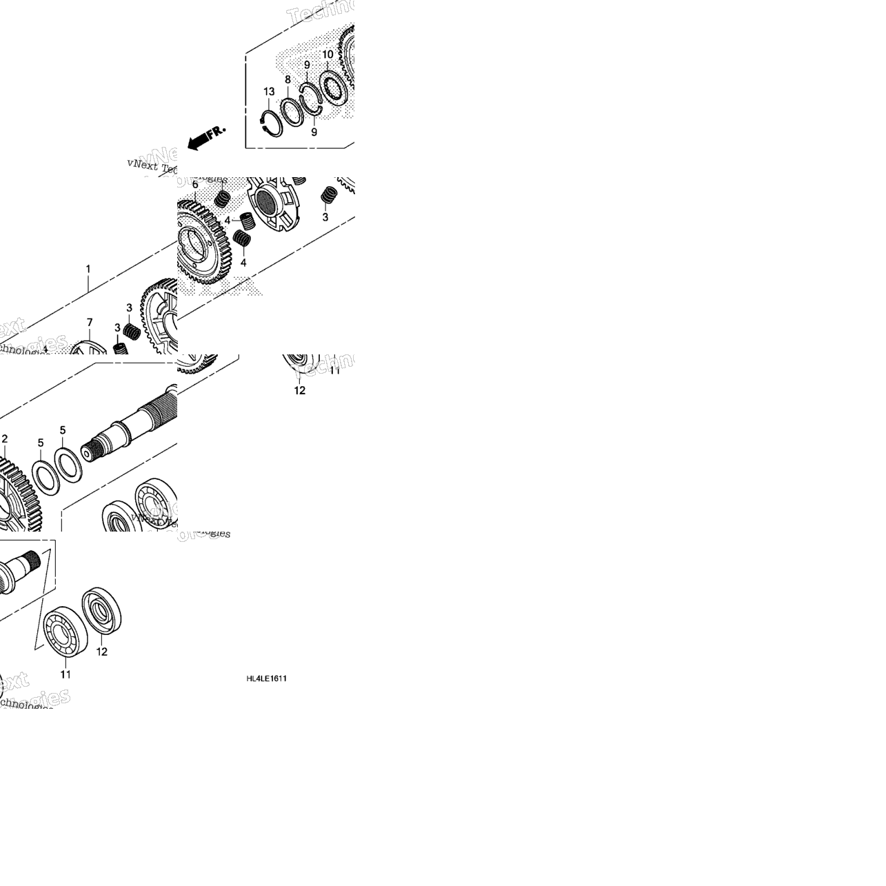 Final Driven Shaft