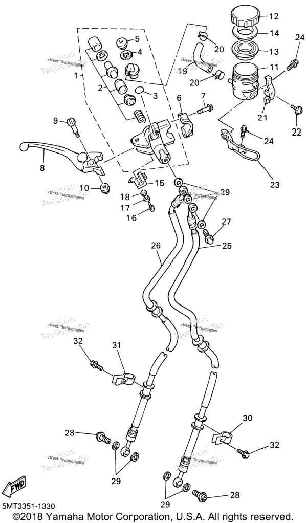 Front Master Cylinder