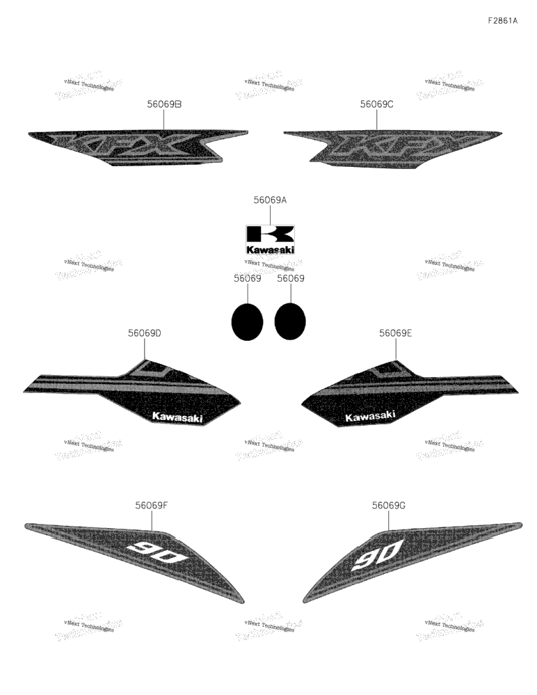 Decals(Blue)