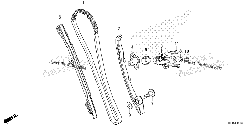 Cam Chain@Tensioner