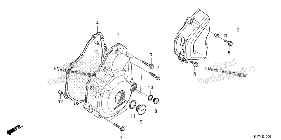 Left Crankcase Cover