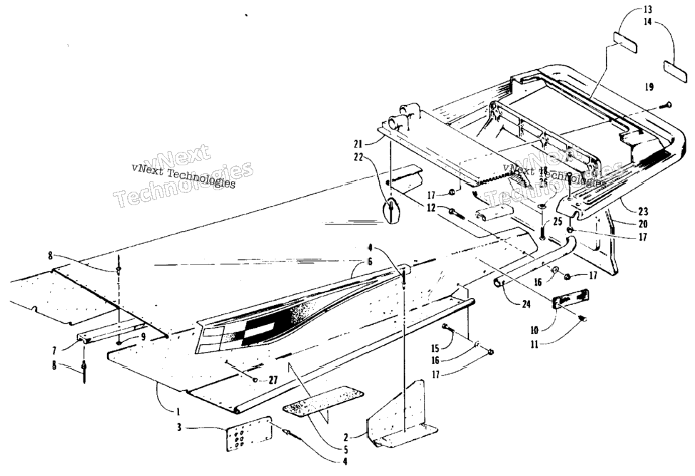 Tunnel And Rear Bumper
