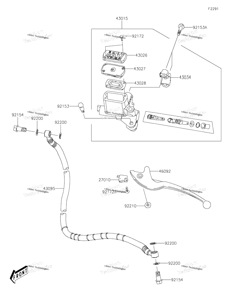 Front Master Cylinder