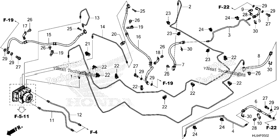 Brake Pipe@Brake Hose (3)